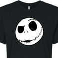 thumbnail image 3 of The Nightmare Before Christmas - Jack - Juniors Cropped Cotton Blend T-Shirt, 3 of 5