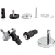 thumbnail image 1 of Kit de fijación de asiento de inodoro con tornillos y bisagras Bisagra de asiento de inodoro Bisagra de asiento de inodoro de acero inoxidable Tornillos Accesorios Kit de fijación, 1 of 2