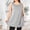 Gray, variant on Women's Tank Tops Large Size Plain Sleeveless Loose Casual Top with Pockets