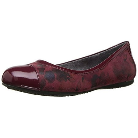 

SoftWalk Women s Napa Ballet Flat Dark Red 7.5 N US