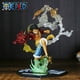 thumbnail image 2 of One Piece Anime Monkey D Luffy Roronoa Ace Pvc Action Model Collection Cool Stunt Figure Toy Gift Qiuyongming unisex, 2 of 2