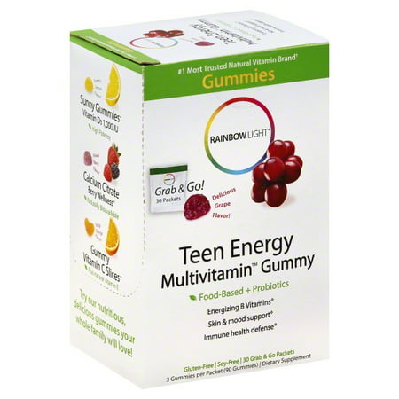 Rainbow Light Teen Energy Multivitamin™ Gummy 30 pk