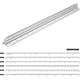 thumbnail image 3 of Reglas de aluminio Escala regla triangular escala triangular 1:20, 1:25, 1:50, 1:75, 1:100, 1:150, escala triangular de 30 cm de largo Ormromra ZSY-0123, 3 of 5
