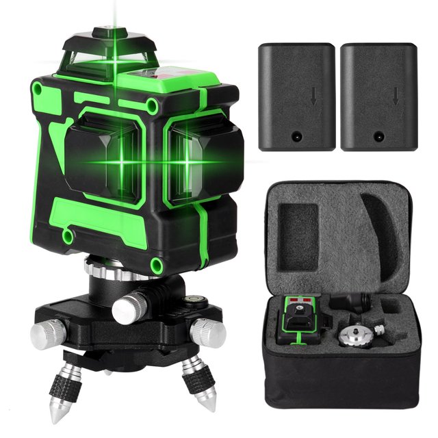 Herramienta de nivel láser multifuncional 3D de 12 líneas Vertical Horizontal