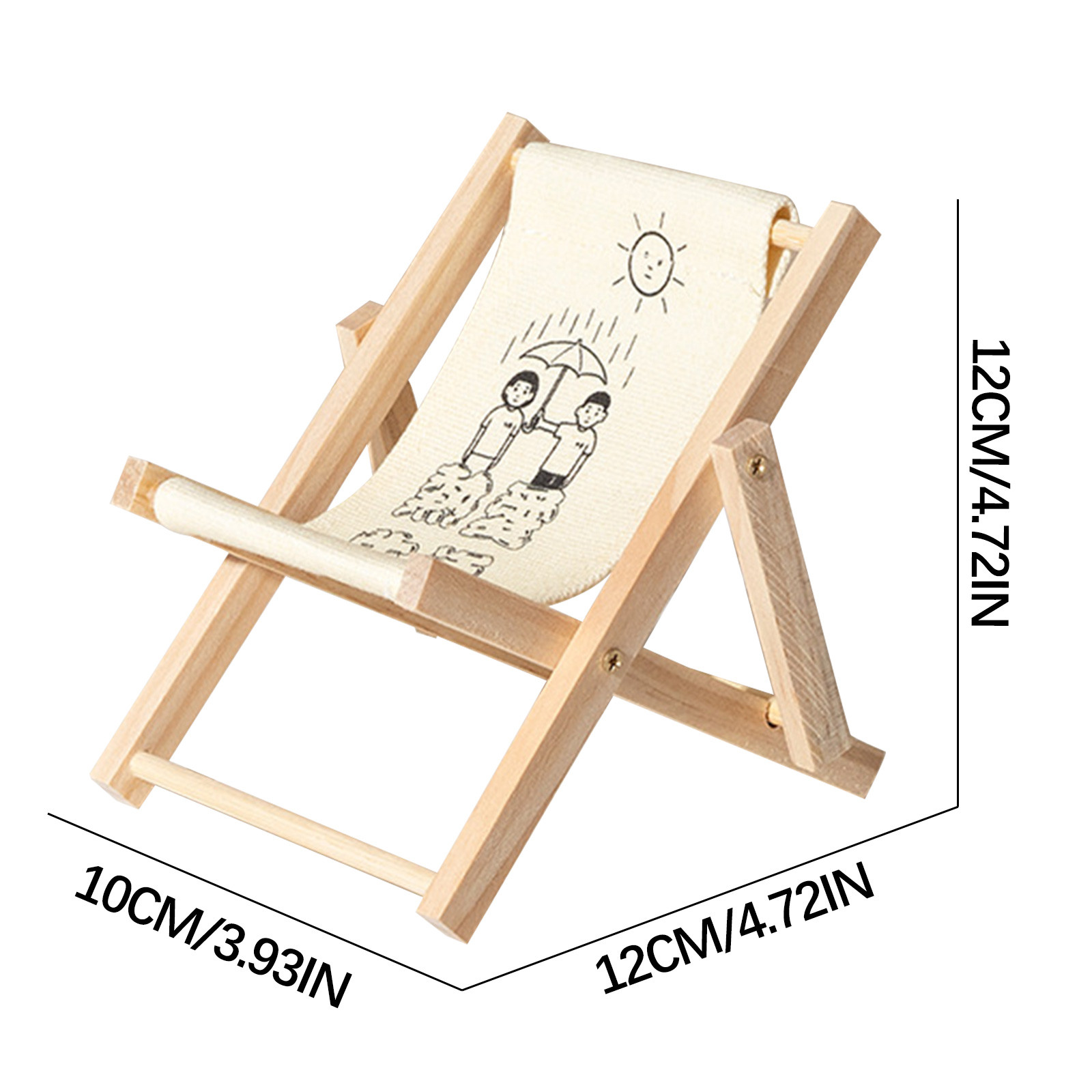 WQQZJJ Home Supplies Clearance,Cell Phone Holder Wood And Canvas Beach