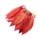 thumbnail image 1 of sweethay de flores de hojas hawaianas decoración Tropical niños adultos Hula vestido vacaciones Cosplay disfraz Halloween Disfraces de disfraces Rojo (60 cm/23 pulgadas), 1 of 6