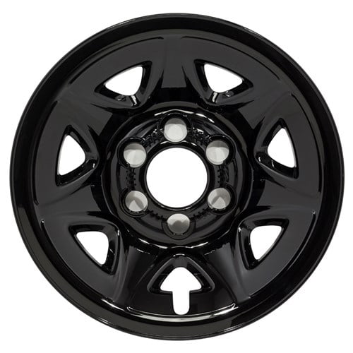 Remanufactured Genuine OEM Reconditioned Wheel 17x8 6x139.7 24 mm Offset Black Steel Rim For Chevrolet Silverado 1500 2014-2019 20942019 Single