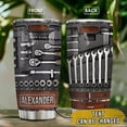 thumbnail image 2 of Mechanic Gifts For Men Mechanic Tumbler Stainless Steel Insulated Coffee Travel Mug Cup 20oz 30oz Birthday Christmas Father''s Day Mechanics Gift, 2 of 6