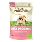 Pet Naturals Daily Probiotic Chew, Digestive Support for Dogs, Duck Flavor,  60 count