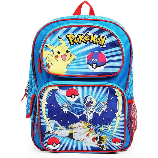 blue pokemon backpack