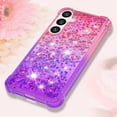thumbnail image 4 of Case for FOXDOCK Samsung Galaxy A15 Glitter Zipper Wallet Case with Short Hand Strap, 4 of 5
