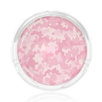 Round Glass Smoking Ashtrays Holder For Cigarettes Cigar Ash Tray Home Office Indoor And Outdoor Desktop Tabletop Decoration 3.3x1.4 Texture Military Camouflage