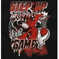 thumbnail image 2 of Athlete Popeye Step Up Your Game Men's Long Sleeve Tee T Shirt Brisco Brands L, 2 of 6