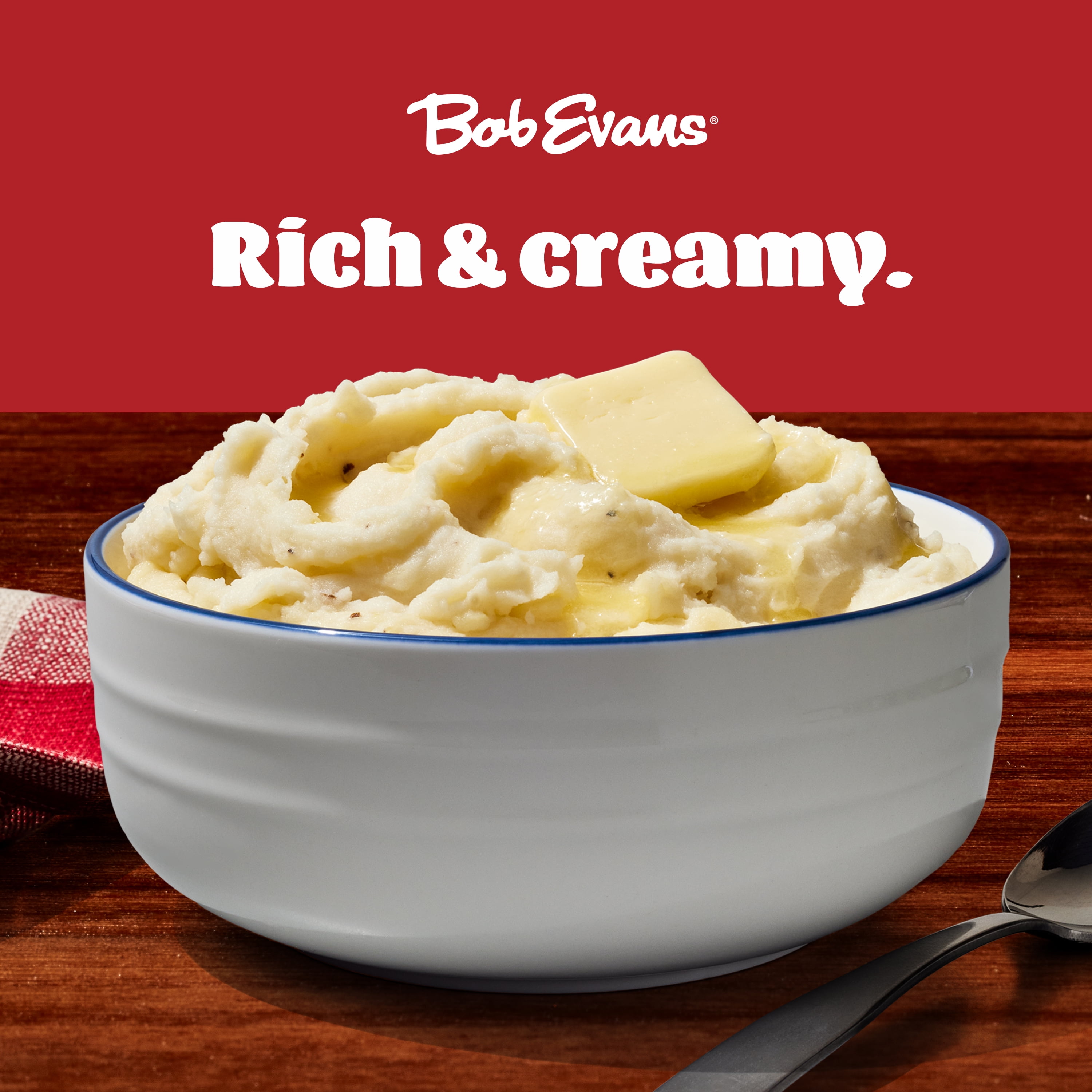 Bob Evans Gluten-Free Family Size Original Mashed Potatoes, 32 oz Tray