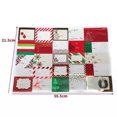 thumbnail image 4 of 6 Sheets Creative Christmas Themed Greeting Sticker Self Adhesive Label Paper Cartoon Gift Tags Decals, 4 of 9