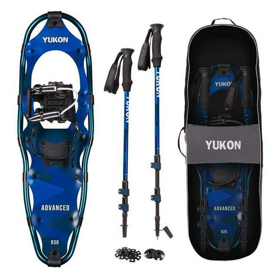 Yukon  9 x 3 in. Advanced Snowshoe Kit