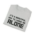 thumbnail image 3 of Funny Mens Tshirt Leave me Alone tee Sarcastic Graphic Shirt for Men, 3 of 6