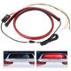 thumbnail image 4 of Hlyjoon 100cm Luz de freno alta para automóvil LED 12V Se?al de giro automático Stop Lámpara de tira flexible Seguridad Indicador de advertencia de montaje alto Luz trasera Universal Amonsee No, 4 of 5