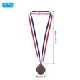 thumbnail image 2 of Uxcell Blank Award Medals, 10 Pack Bronze Award Medals with Ribbon, Make Your Medals Kit, 2 of 7