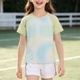 thumbnail image 5 of Rash Guard for Boys Short Sleeve Unisex Sun Shirt Swim Shirt Boys Quick Dry Summer Clothes for Girls 13-15 Years, 5 of 9