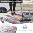 thumbnail image 5 of Watercolor Wildflowers Outdoor Rug for Patio/Deck/Porch, Non-Slip Large Area Rug 5 x 8 Ft, Country Botanical Florals Butterfly Indoor Outdoor Rugs Washable Area Rugs, Camping Rug Carpet Runner, 5 of 8