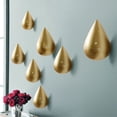 thumbnail image 2 of Gancho montado en la pared Yuarrent resina gota de agua Oro L, 2 of 6