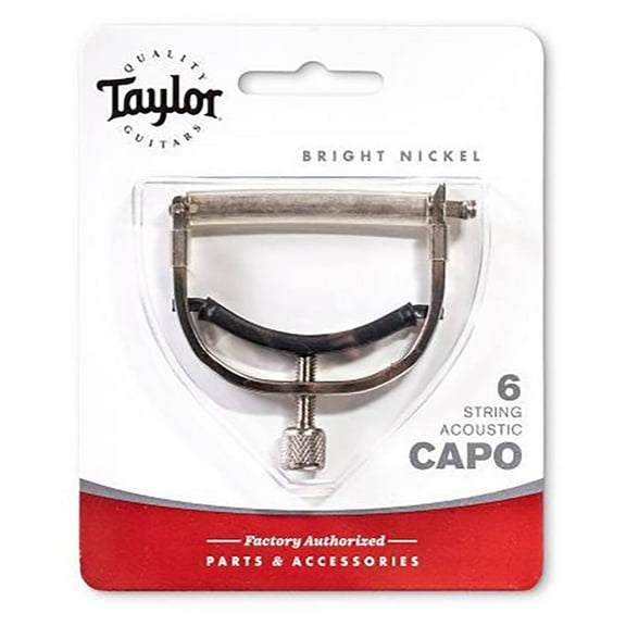 Taylor Guitars U-Shape Guitar Capo in Bright Nickel