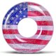 thumbnail image 1 of Inflatable USA Pool Float - Luxurious Fun Lounger Filled with Sparkle Silver Stars Confetti, Cool USA Flag Design Water Swimming Pool Floaties for Bea, 1 of 4