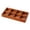 Brown, variant on YWMJZEU Wooden Divided Storage Box Decorative Sorting Tray for Collectibles Trinkets Brown