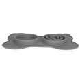 thumbnail image 1 of Cuencos de alimentación portátiles para perros y mascotas, plato alimentador de silicona para cachorros y gatos, suministros para mascotas, 1 of 8