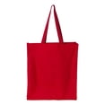 thumbnail image 2 of OAD Canvas Shopper Tote Red, 2 of 3