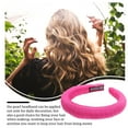 thumbnail image 4 of PENGXIANG Bandeau pour Femmes Filles Éponge Enveloppée Style Simple Bandeau Épais Rembourré Mode Réglable, 4 of 8