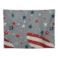 thumbnail image 5 of Fenyluxe 4th of July Tapestry Wall Hanging American Flag Tapestries Aesthetic Star Grey Patriotic Tapestry for Independence Day College Dorm Holiday Wall Decor Decorative Backdrop Painting, 5 of 6