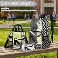 thumbnail image 2 of ZUXONGSY Cat Daisy Print Clear Backpack 3 Piece Set for School, Transparent Bookbag with Mesh Pockets, Lightweight Clear Backpack for Student Daily Use, 2 of 5