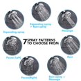 thumbnail image 2 of Fithood Rain Shower Head - High Pressure Handheld Showerhead & Rain Showerhead Combo with 7 Spray Setting, 2 in 1 Shower Head System Stainless Steel Extra Long Shower Hose，Chrome 1.8 GPM, 2 of 5