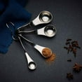 thumbnail image 5 of Nambe Twist Stainless Steel 4 Piece Measuring Spoon Set, 5 of 7