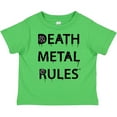 thumbnail image 3 of Inktastic Death Metal Rules White T-Shirt Boys or Girls Toddler T-Shirt, 3 of 5