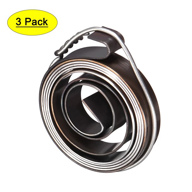 3PCS Resorte de retorno de bobina de alimentación de prensa de taladro 680mm 35x8x0.8mm