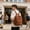 Brown-BW, variant on OEFNTAC Preppy Style Backpack Outdoor Trendy Shoulder Bag Large Capacity Ultralight for Commuting Travel Laptop Daypack School Backpack Water Resistant
