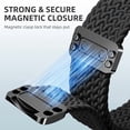 thumbnail image 4 of Braided Stretchy Solo Loop Compatible for Apple Watch Band 38mm 40mm 41mm 42mm 44mm 45mm 46mm 49mm for Women Men, Nylon Elastic Straps Wristbands for iWatch Series 11/10 9 8 7 6 5 4 3 SE/Ultra 3 2 1, 4 of 6