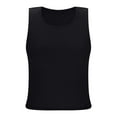 thumbnail image 5 of AherBiu Sweater Tops for Women Cropped Summer Tank Tops Crewneck Sleeveless Knitted Pullover Vests, 5 of 6