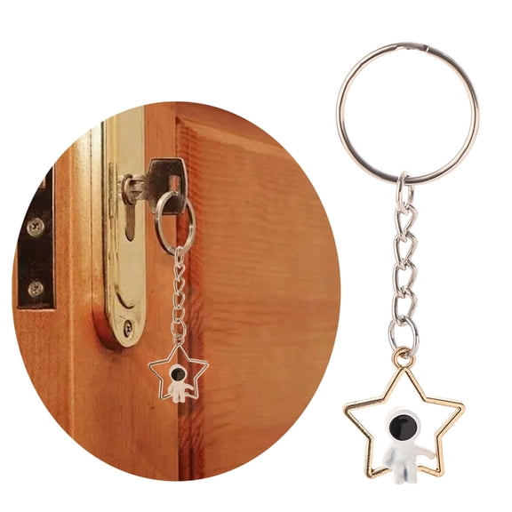 AOOOWER Astronaut Keyring Accessory Unique Keyring Charm Accessory for Space Enthusiasts