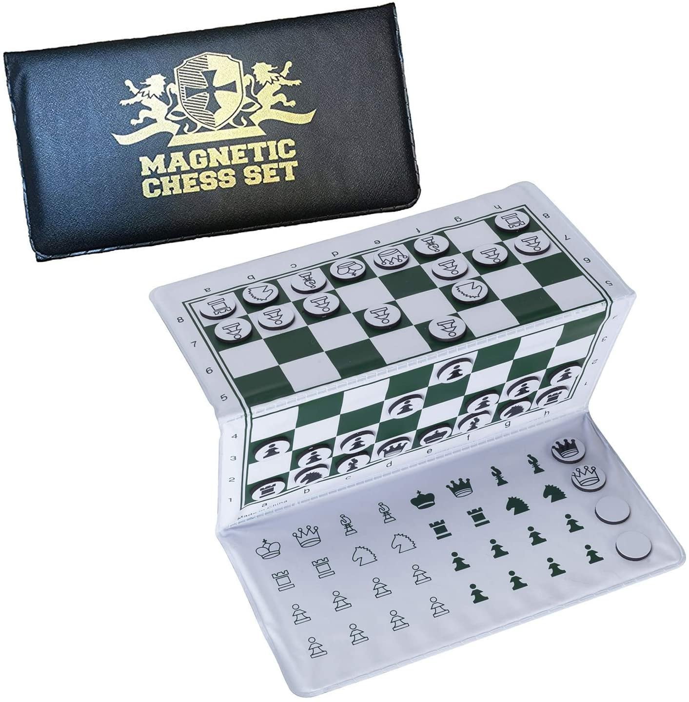 Folding Travel Magnetic Shogi Set Zantec Japanese Chess