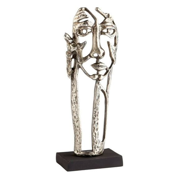 Cyan Design 10220 Aluminum Visage Statue - Nickel