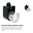 thumbnail image 3 of 1 Pce Bouton de Verrouillage pour Armoire de Yacht Poignée de Porte d'Armoire Accessoire de Verrouillage de Poignée RV, 3 of 7