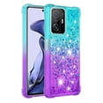 thumbnail image 2 of Funda para Xiaomi 11T/11T Pro 5G Transparente con Brillos Carcasa Protectora Antigolpes con Glitter Brillante, 2 of 5