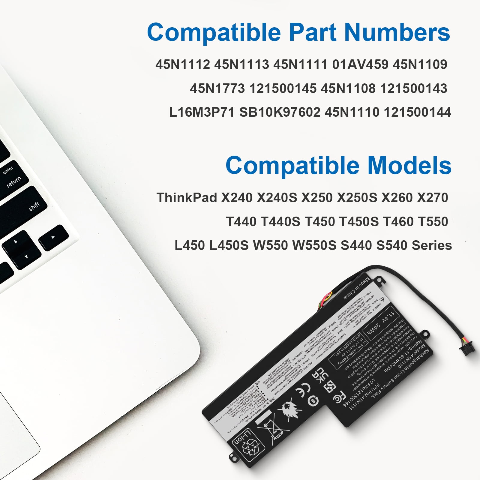 Batterie ordinateur portable Lenovo ThinkPad X260