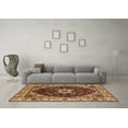 thumbnail image 3 of Ahgly Company Indoor Rectangle Persian Brown Traditional Area Rugs, 3' x 5', 3 of 4