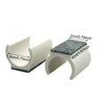 thumbnail image 5 of Sylvtty 5Pcs Chair Legs Tips Caps with Felt Pads U-shaped Plastic Table Feet Glides Protectors Non-Slip Furniture Feet Tubing Cap for 19/22/25mm Diameter Metal Chair Leg Tip, 5 of 7