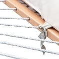 thumbnail image 5 of Lazy Daze Hammocks 12 Feet Steel Hammock Stand with Quilted Fabric Hammock Combo and Pillow, Natural, 5 of 7